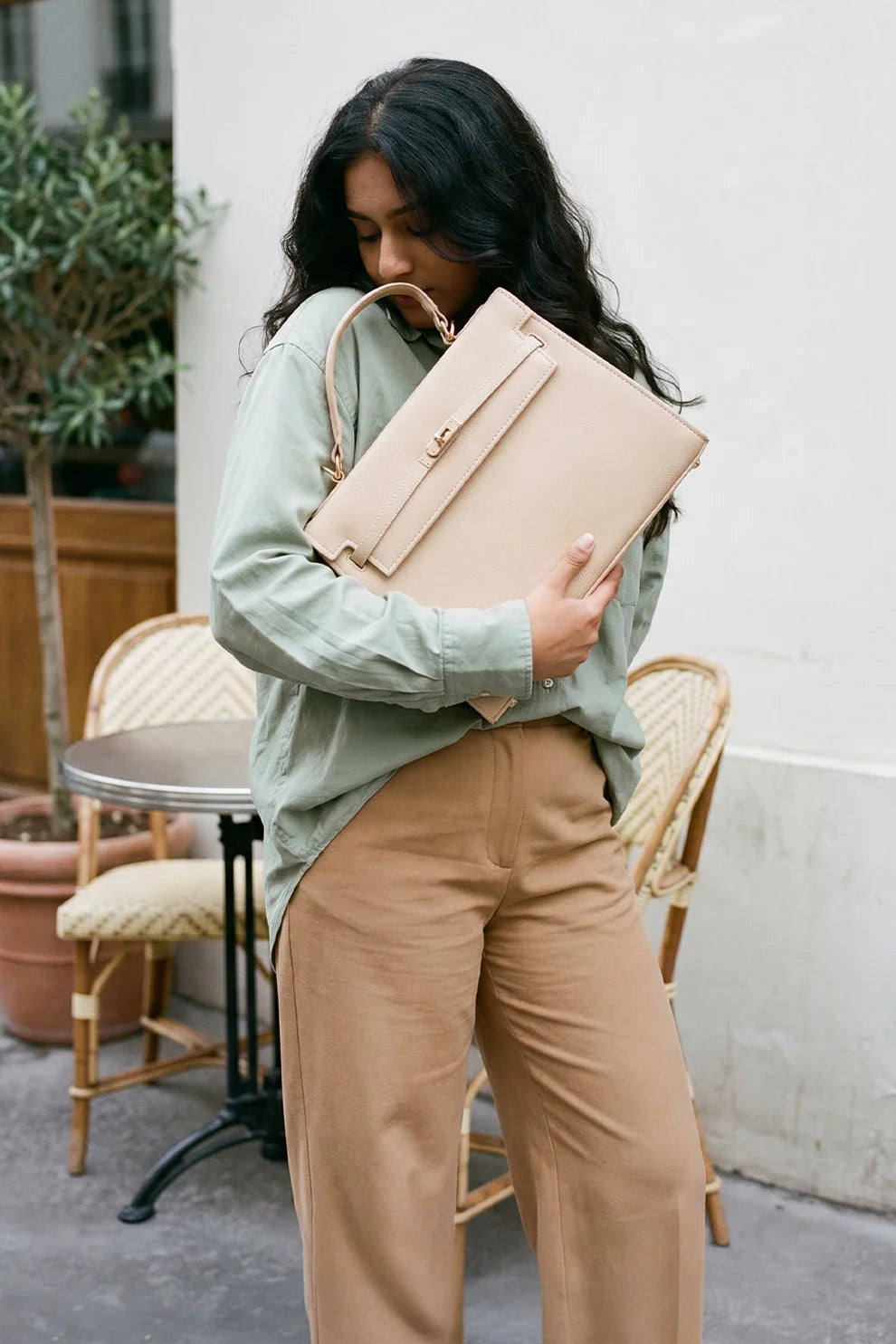 Daiman Iconic Bag - Beige